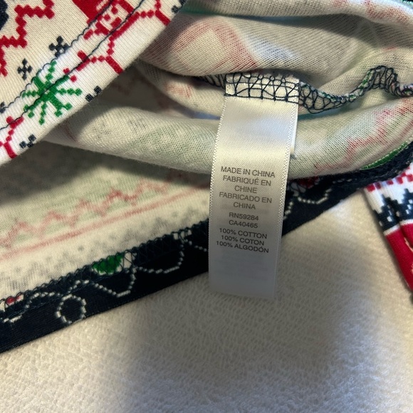 New Children’s Place Kids Pajama Set Christmas Holiday Festive Fair Isle Pattern - Picture 3 of 6